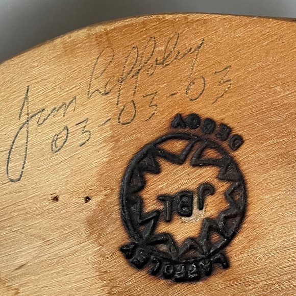 WOOD DECOY AKA '' SMOKEY'' made by Quebec artist - Picture 6 of 7